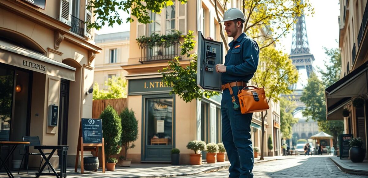 electricien paris 15
