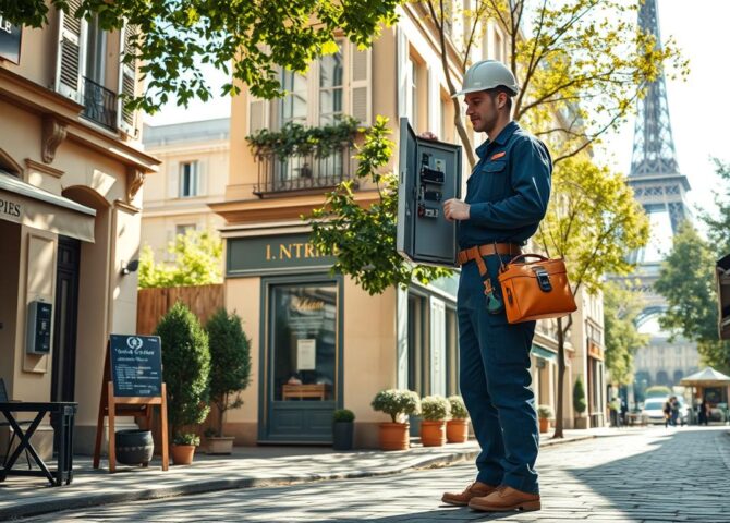 electricien paris 15