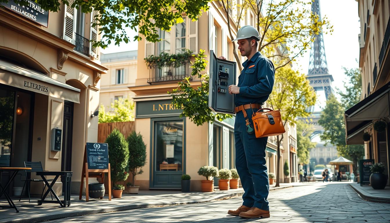 electricien paris 15